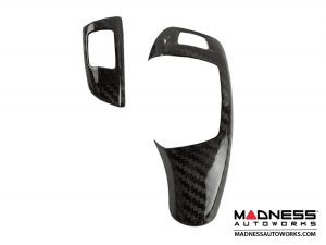 BMW X Series Shift Knob and Gear Selector Switch Cover - Carbon Fiber